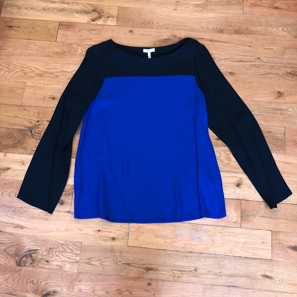 Joie long sleeve blouse, size large